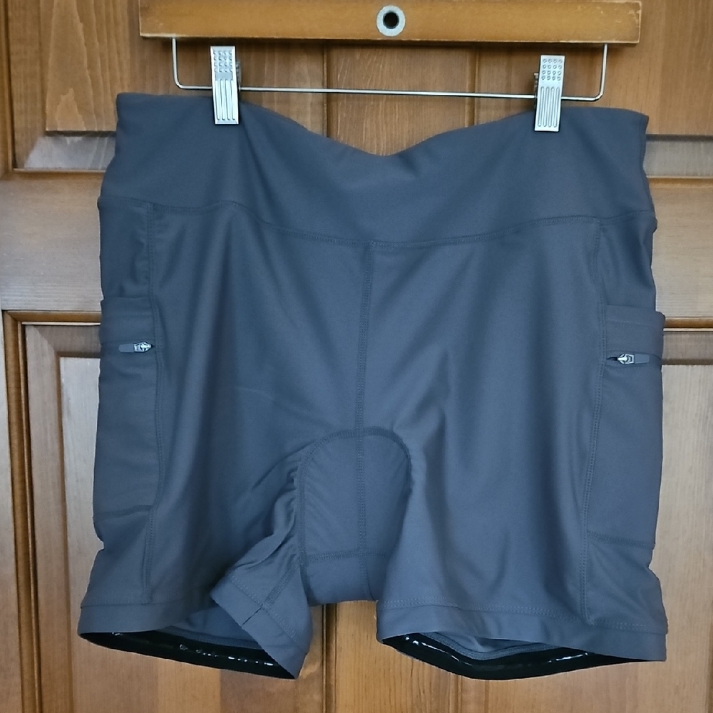 Bikewa Black Cycling Shorts, Size XXL